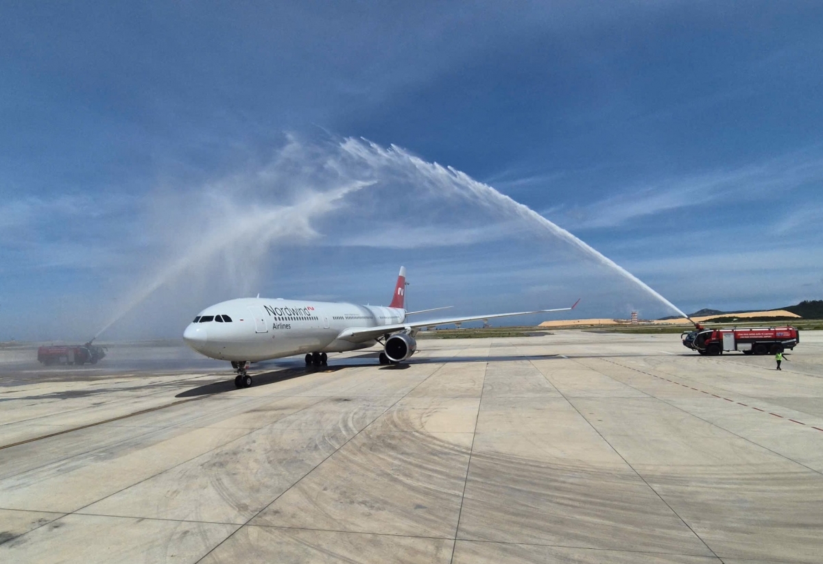 Khánh Hòa đón chuyến bay Nordwind từ Moscow sau gần 5 năm gián đoạn